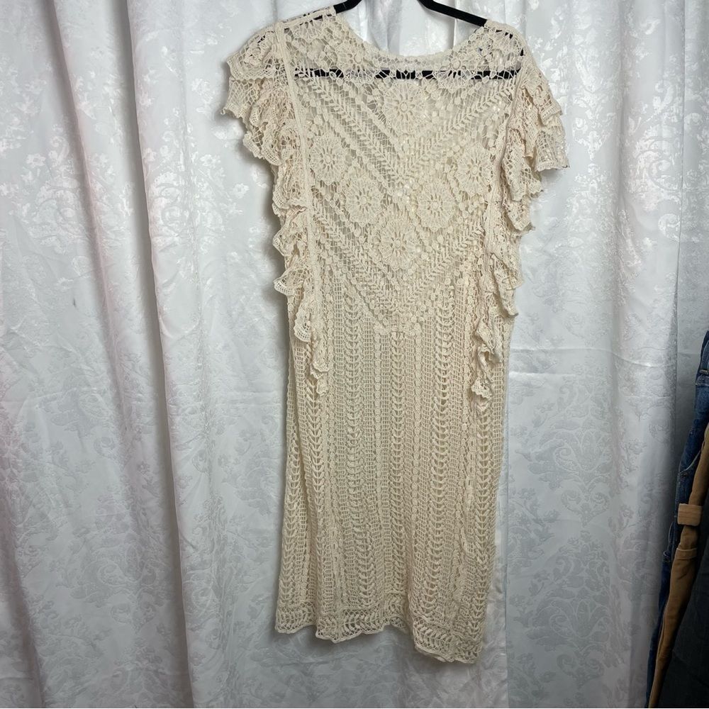 SUNDANCE Crochet Swim Cover/Dress‎
